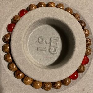 Wood beads bracelet